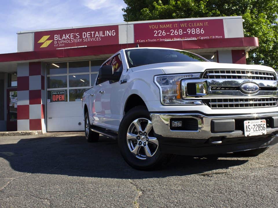 Exterior cleaning detailing service performed at Blake's Ultimate Detailing & Upholstery Services