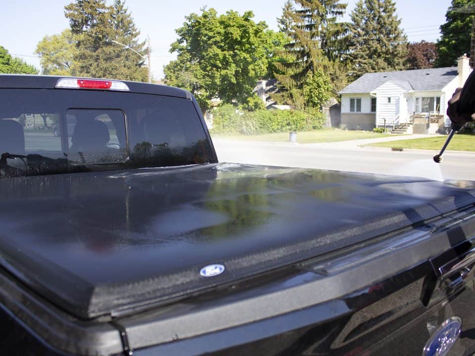 Soft top cleaning detailing service performed at Blake's Ultimate Detailing & Upholstery Services
